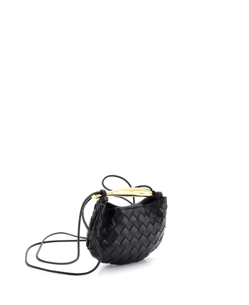 Pre-Owned Bottega Veneta Mini Sardine Top Handle Bag Intrecciato Nappa