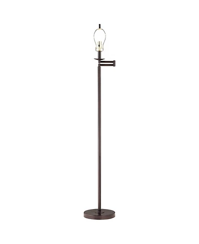 Regency Hill Adjustable Swing Arm Floor Lamp Base, 60.5" Tall
