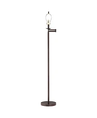 Regency Hill Adjustable Swing Arm Floor Lamp Base, 60.5" Tall