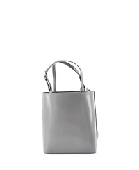 Pre-Owned Prada Logo Convertible Tote Brushed Leather