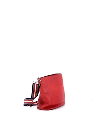 Pre-Owned Prada Small Logo Bucket Messenger Bag Vitello Phenix