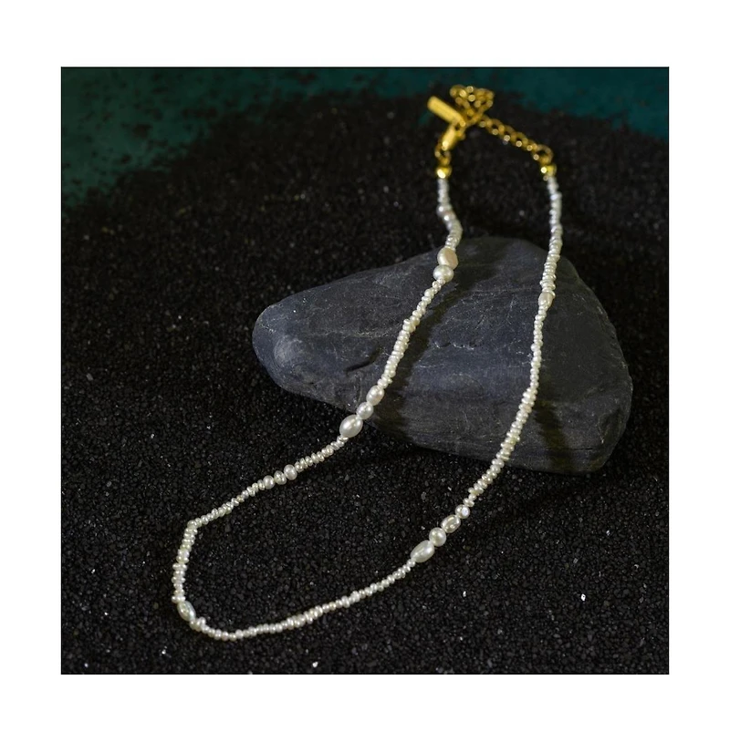 Mantra Journey Pearl Chain sterling silver