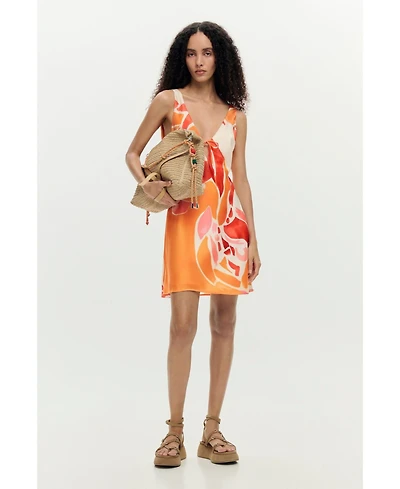 Desigual Women's Strappy Petal Dress
