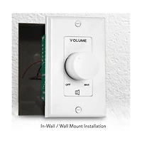 Pyle Wall Mount Volume Control Knob
