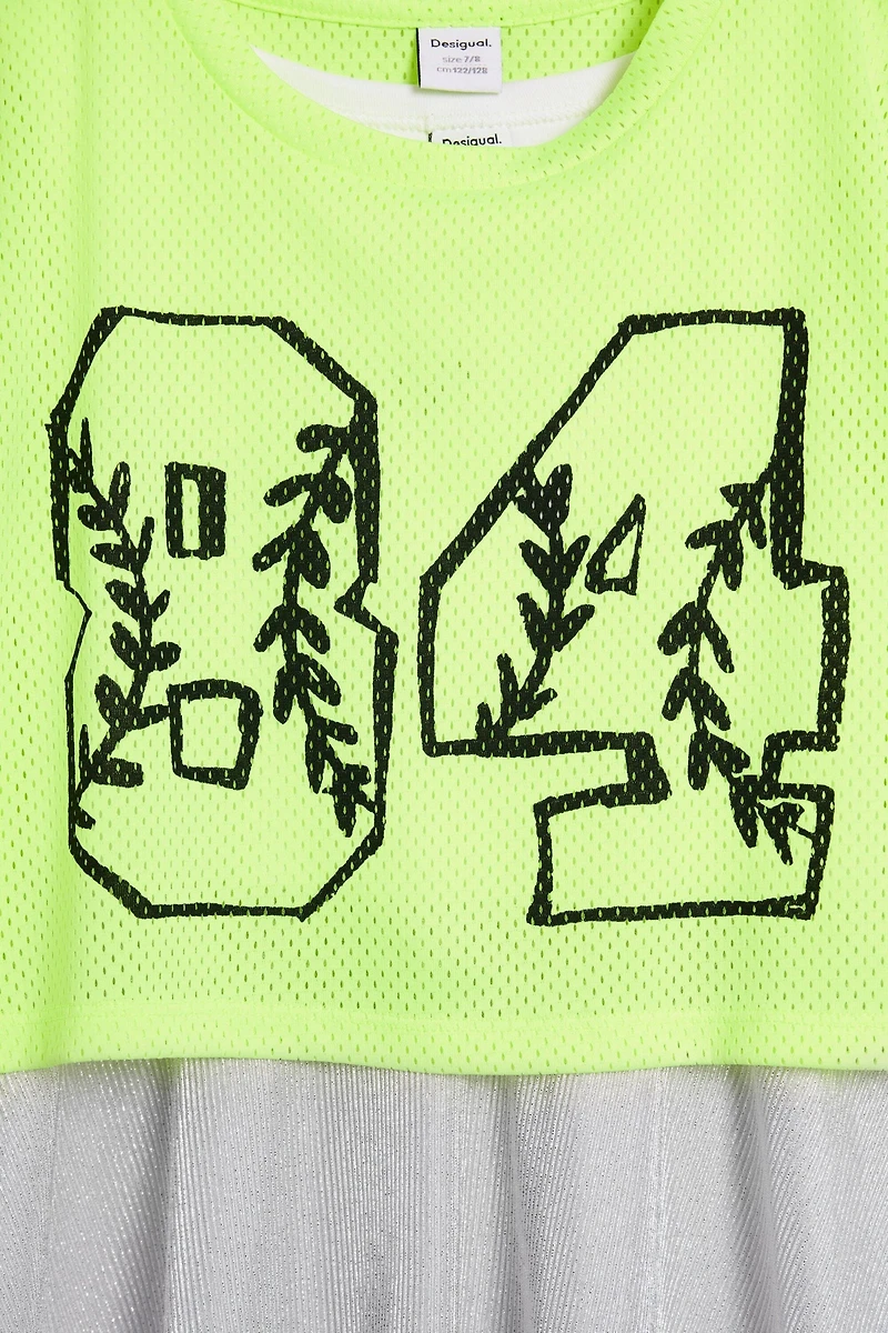 Desigual Girls Double layer rugby dress