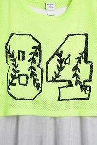 Desigual Girls Double layer rugby dress