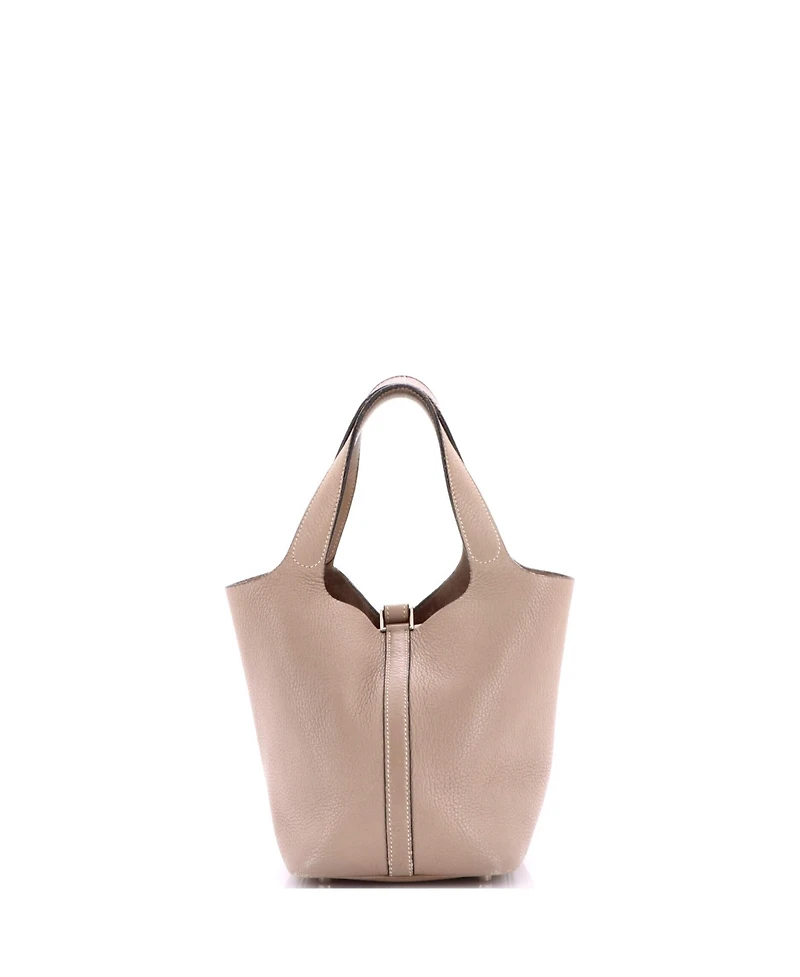 Pre-Owned HERMES Pm Picotin Bag Clemence