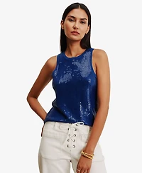 Sanctuary Women's Summer Shine Sequin Crewneck T-Shirt