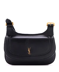 Pre-Owned Saint Laurent Small Charlie Shoulder Bag Leather