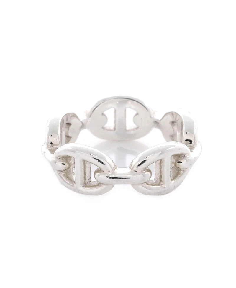 Pre-Owned Hermes Chaine d'Ancre Enchainee Ring