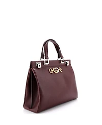 Pre-Owned Gucci Medium Zumi Top Handle Bag Leather
