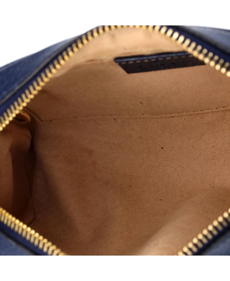 Pre-Owned Gucci Mini Ophidia Shoulder Bag Leather