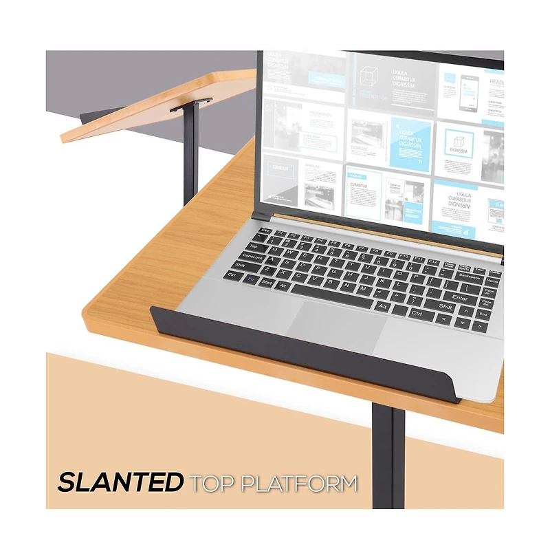 Pyle Portable Floor Lectern Podium Stand