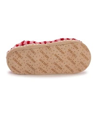 Muk Luks Women's Shearling Ballerina Slipper with Applique
