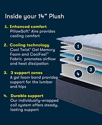 Serta Dream Haven 14" Plush Tight Top Mattress, King
