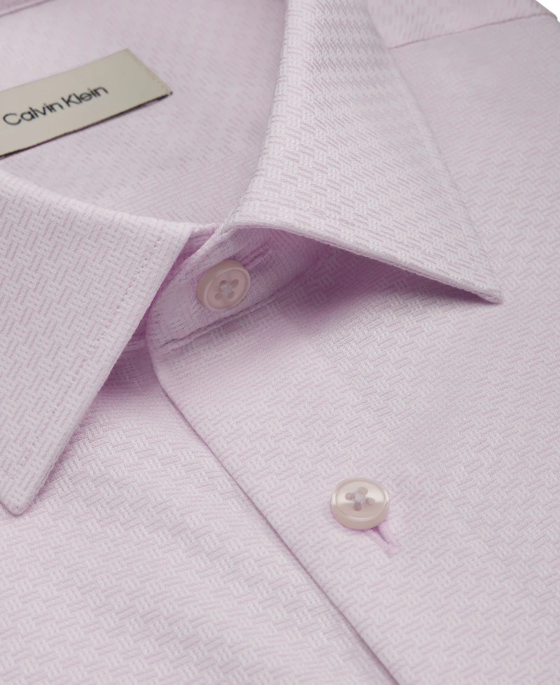 Calvin Klein Men's Long-Sleeve Slim-Fit Dress Shirt