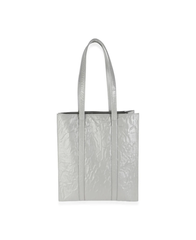 Pre-Owned Prada Slate Grey Nappa Small Antique Tote