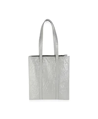 Pre-Owned Prada Slate Grey Nappa Small Antique Tote