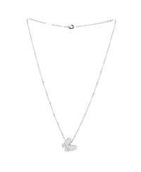 Pre-Owned Van Cleef and Arpels Two Butterfly Pendant Necklace