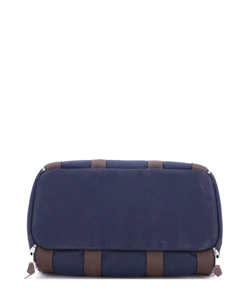 Pre-Owned HERMES Carrying Dog Bag Canvas