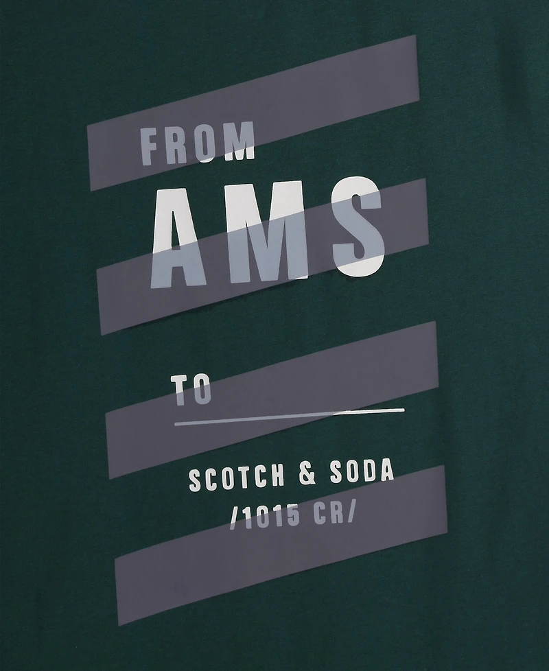 Scotch & Soda Men's Short-Sleeve Crewneck T-Shirt