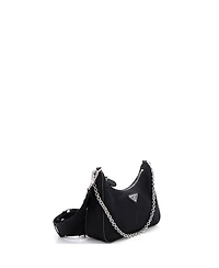 Pre-Owned Prada Small Re-Edition Shoulder Bag Tessuto