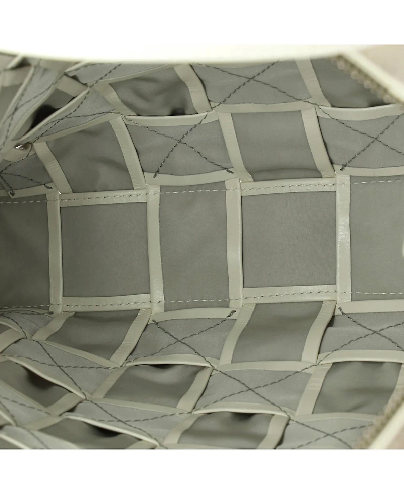 Pre-Owned Bottega Veneta Large Stretch Cassette Briefcase Maxi Intrecciato Leather