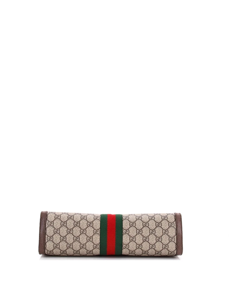 Pre-Owned Gucci Medium Ophidia Chain Shoulder Bag Gg Coated Canvas