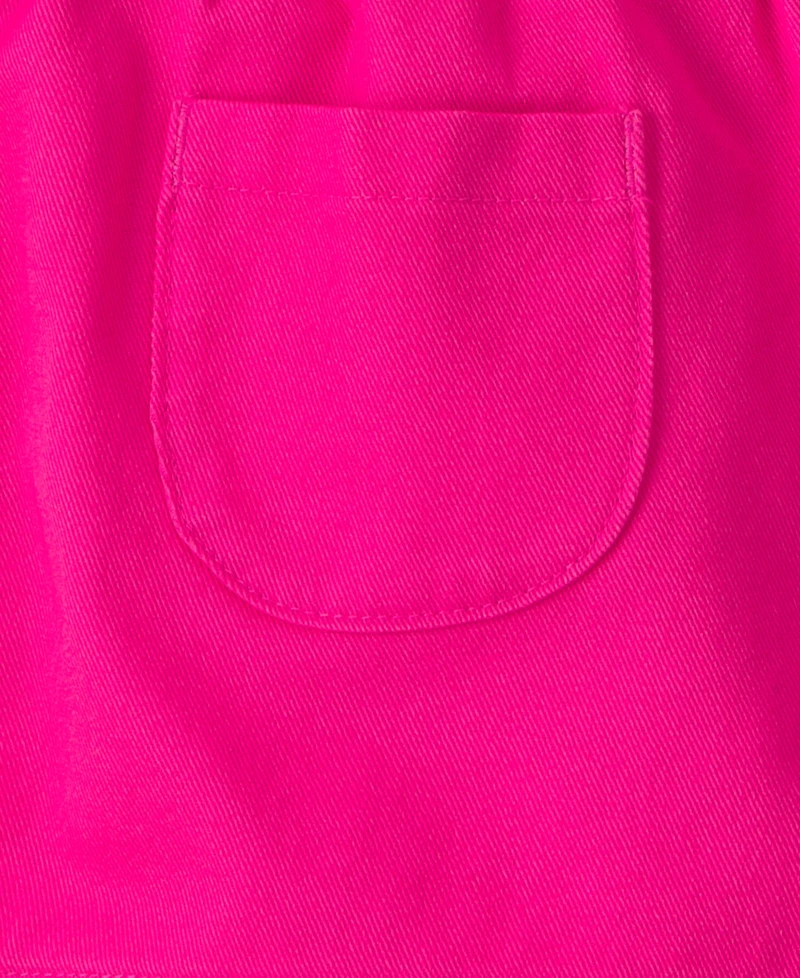 Carter's Girls' 2T-5T Flower Top and Shorts, 2-Piece Set