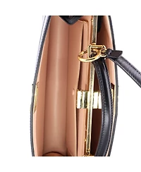 Pre-Owned Fendi East West Peekaboo ISeeU Bag Leather