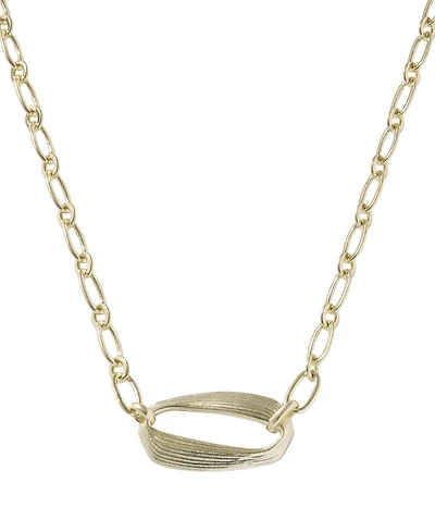 Kendra Scott Kira 14k Gold-Tone Over Brass Short Pendant Necklace