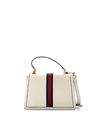 Pre-Owned Gucci Small Ophidia Flap Top Handle Bag Leather