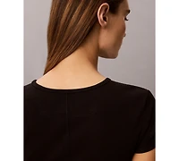 Calvin Klein Performance Women's Modern Short-Sleeve Cropped T-Shirt