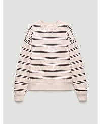 Hush Women's Luca Stripe Heavyweight Sweatshirt