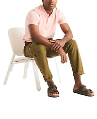 Nautica Men's Short-Sleeve Jacquard Polo Shirt
