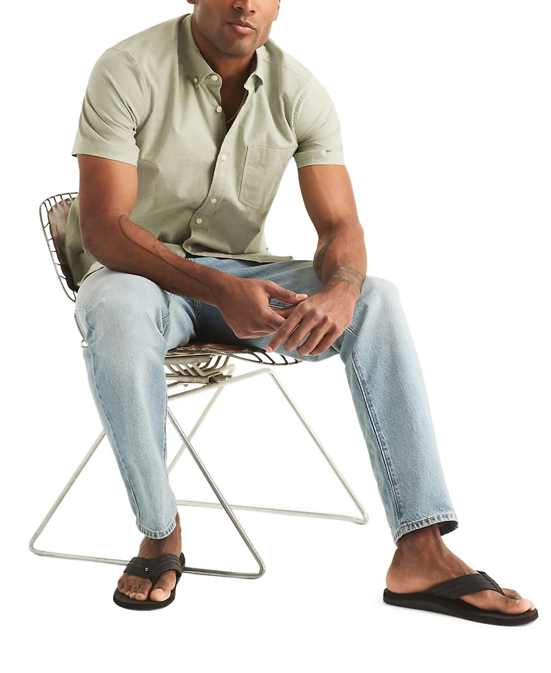 Nautica Men's Short-Sleeve Oxford Shirt