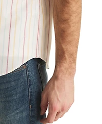 Nautica Men's Short-Sleeve Stripe Shirt