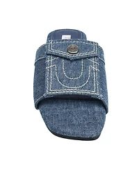 True Religion Womens Jean Pocket Sandal