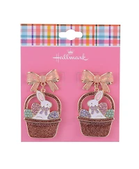 Hallmark Easter Basket and Bunny Earrings