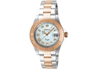 Invicta Women's 14367 Angel Quartz Mother of Pearl Dial Watch