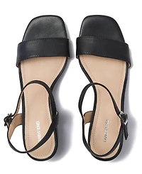 Lands' End Women's Essential Leather Block Heels