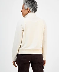 Style & Co Petite Luxsoft Fleece French Terry Half-Zip Sweatshirt, Macy's Exclusive