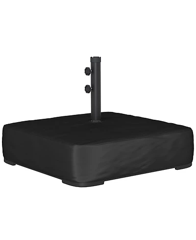Outsunny Patio Umbrella Base 176 lbs Filled for 1.9" Poles,