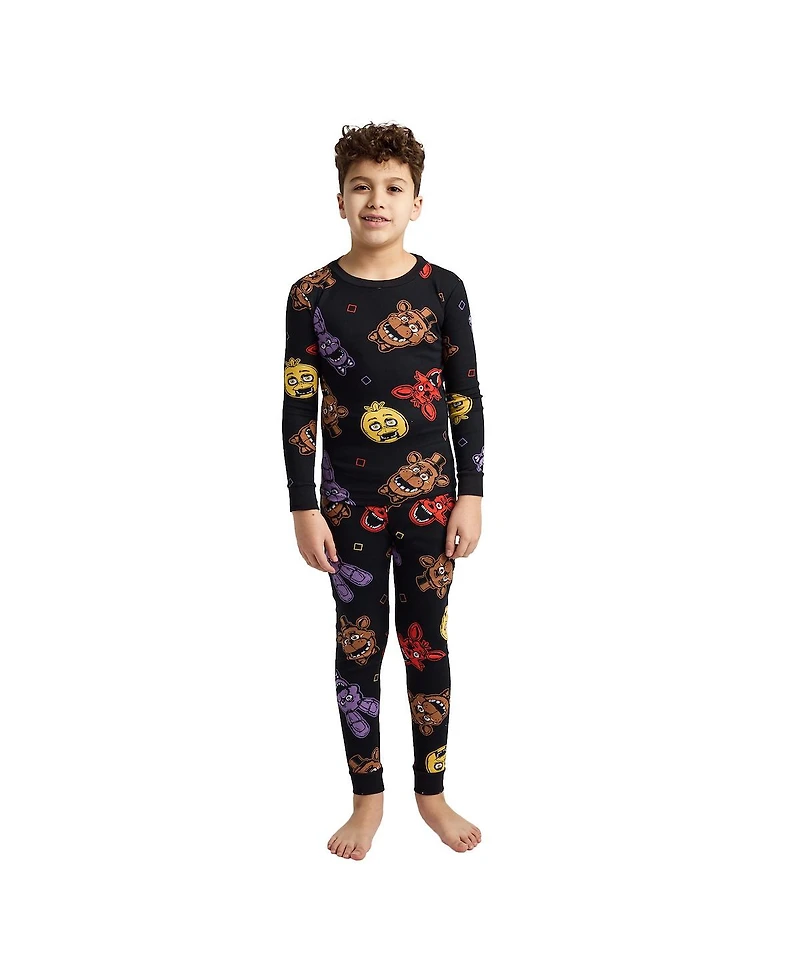 Five Nights At Freddy'S Big Boys I Survived Freddy Face 4-Pack Pajama Set-14