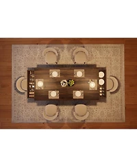 gaomon 71-Inch Wooden Kitchen Table with Two Drawers, Large Dining Table for 6-8 w/Large Tabletop and Sturdy Frame, Rectangular Dining Table