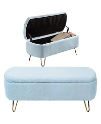 Rainsken Modern Storage Ottoman Bench