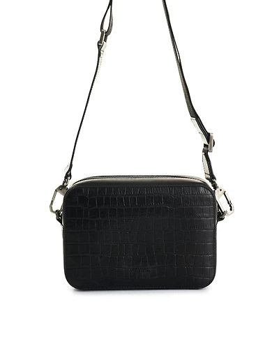 Velez Leather Crossbody Bag with Adjustable Straps