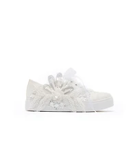 Forever & Always Shoes Women's Lora Bridal Lace Sneaker