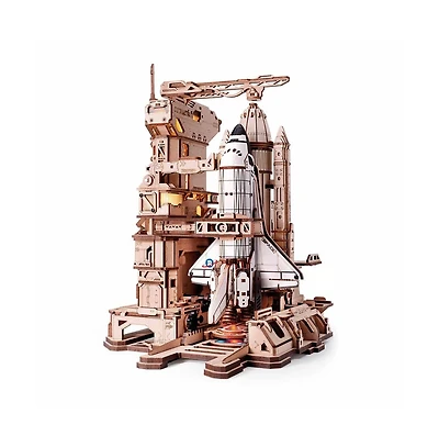 Flash Popup 3D Puzzle Space Shuttle 446pcs Diy Gears Move