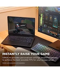 Hp Omen 16" Traditional Laptop Amd Ryzen Ai 7 64GB Ram Nvidia GeForce Rtx 5060 4TB Ssd Storage Windows 11 Home 165Hz